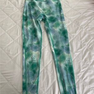 BuffBunny Aqua Tie-Dye Leggings